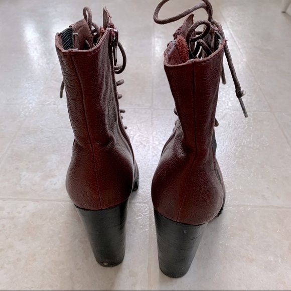 2 for $40 💫 Jeffrey Campbell Burgundy Bootie - Picture 8 of 8